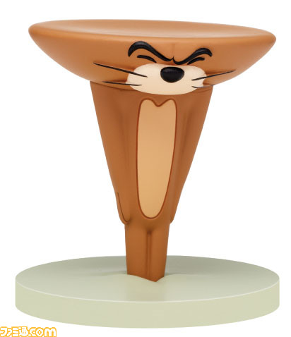 『トムとジェリー』アニメの中のへんてこ姿のトムとジェリーが立体化！ フィギュア、ぬいぐるみマスコットなどが当たるくじが11月27日より発売