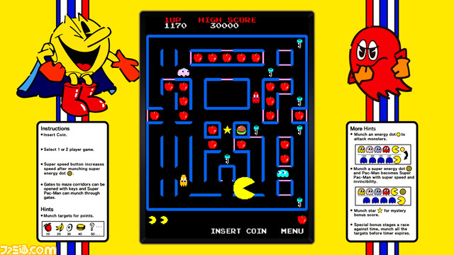 『PAC-MAN MUSEUM+』2022年に発売決定! パックマンの名作から14タイトルを収録。『アーケードアーカイブス フォゾン』も配信決定