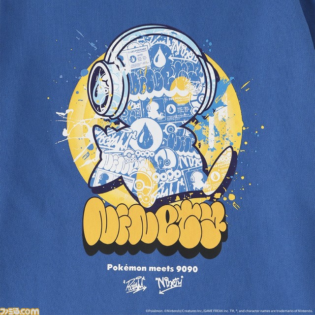 プロジェクトポッチャマ×9090のコラボコレクションが登場。ポッチャマをモチーフにしたスウェットやパンツ、キャップなど