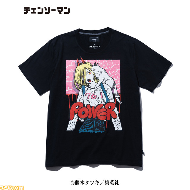 『チェンソーマン』דglamb”コラボのファッションアイテム(全14モデル)が登場。glamb公式ECサイト、ZOZOTOWNほかにて予約受付中