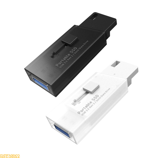 耐衝撃スティック型SSD“LMD-SPBU3”シリーズが予約開始。PS5、PS4の拡張ストレージとしても使える