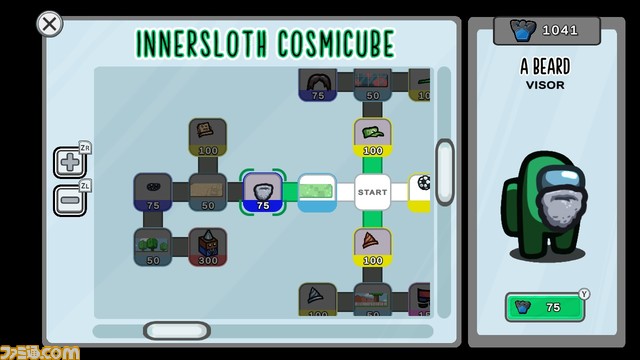『Among Us クルーメイトエディション』付属アイテムが“InnerSloth Cosmicube”に決定。サッカーボールやひげなどでクルーをカスタマイズ!