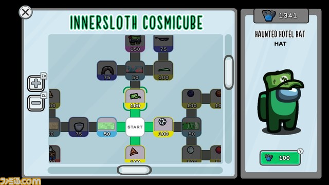 『Among Us クルーメイトエディション』付属アイテムが“InnerSloth Cosmicube”に決定。サッカーボールやひげなどでクルーをカスタマイズ!