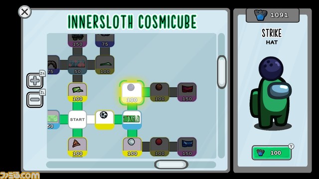 『Among Us クルーメイトエディション』付属アイテムが“InnerSloth Cosmicube”に決定。サッカーボールやひげなどでクルーをカスタマイズ!