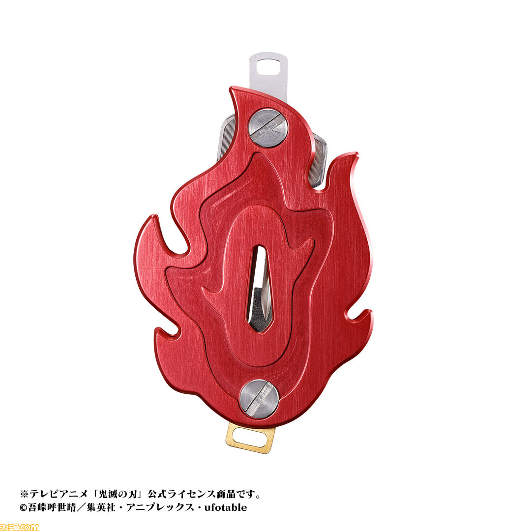 鬼滅の刃 煉獄杏寿郎が持つ日輪刀の鍔 つば がキーケースになった 複数の鍵をスマートに収納できる ゲーム エンタメ最新情報のファミ通 Com