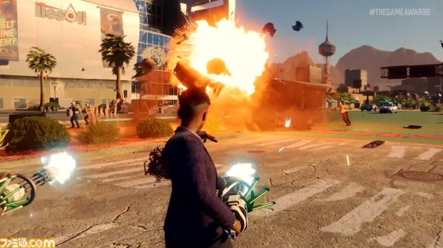 『セインツロウ』新トレーラーでゲームプレイの様子を公開。戦車砲をぶっ放し、空を自由に滑空!【The Game Awards 2021】