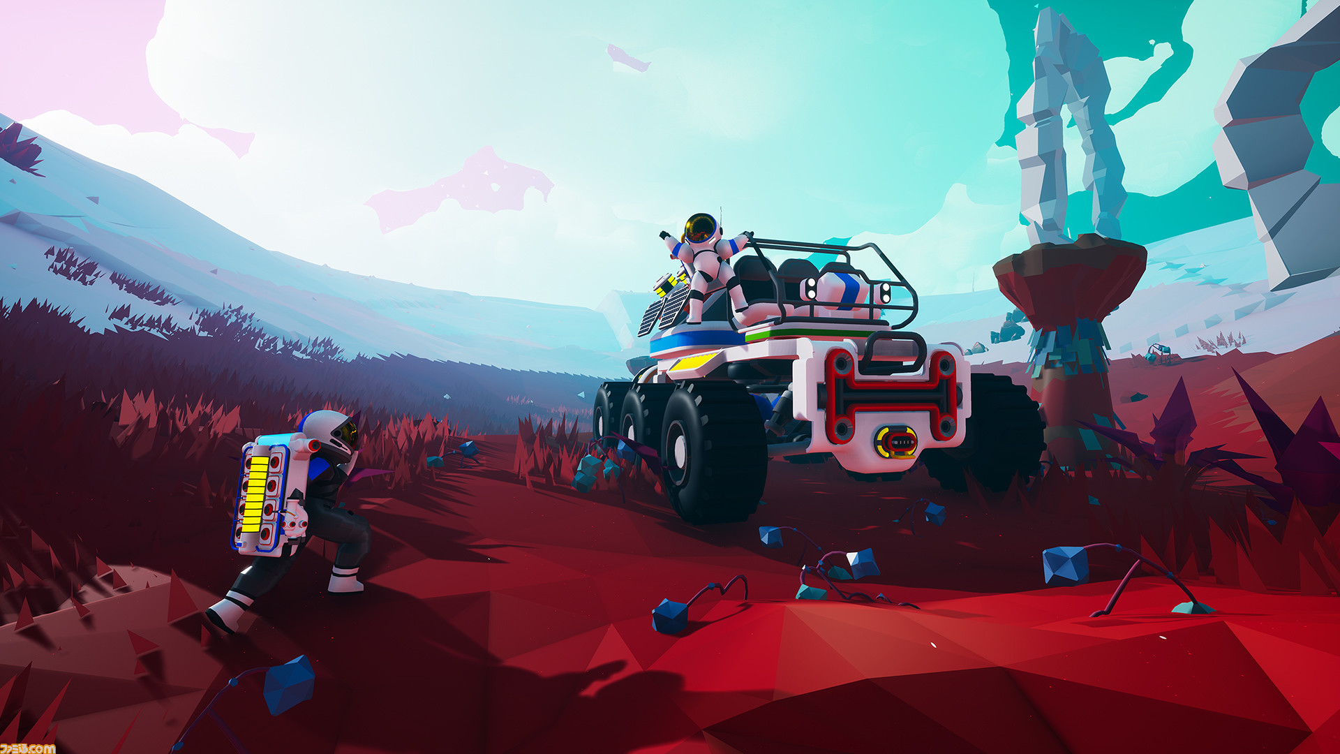 Astroneer アストロニーア Ps4 Switchのパッケージ版には初回限定特典としてゲーム内お役立ち情報が掲載されたガイドブックが付属 ゲーム エンタメ最新情報のファミ通 Com
