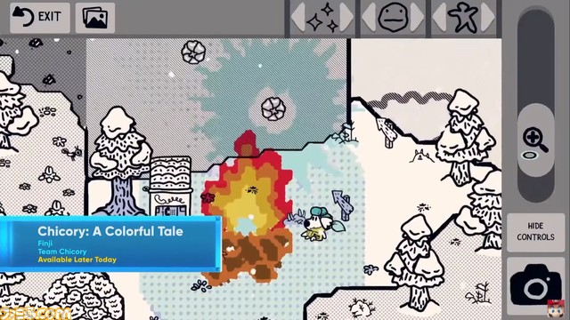 『Chicory: A Colorful Tale』がSwitchで発売決定。塗り絵の力で白黒の世界を冒険するアドベンチャーゲーム【Indie World】