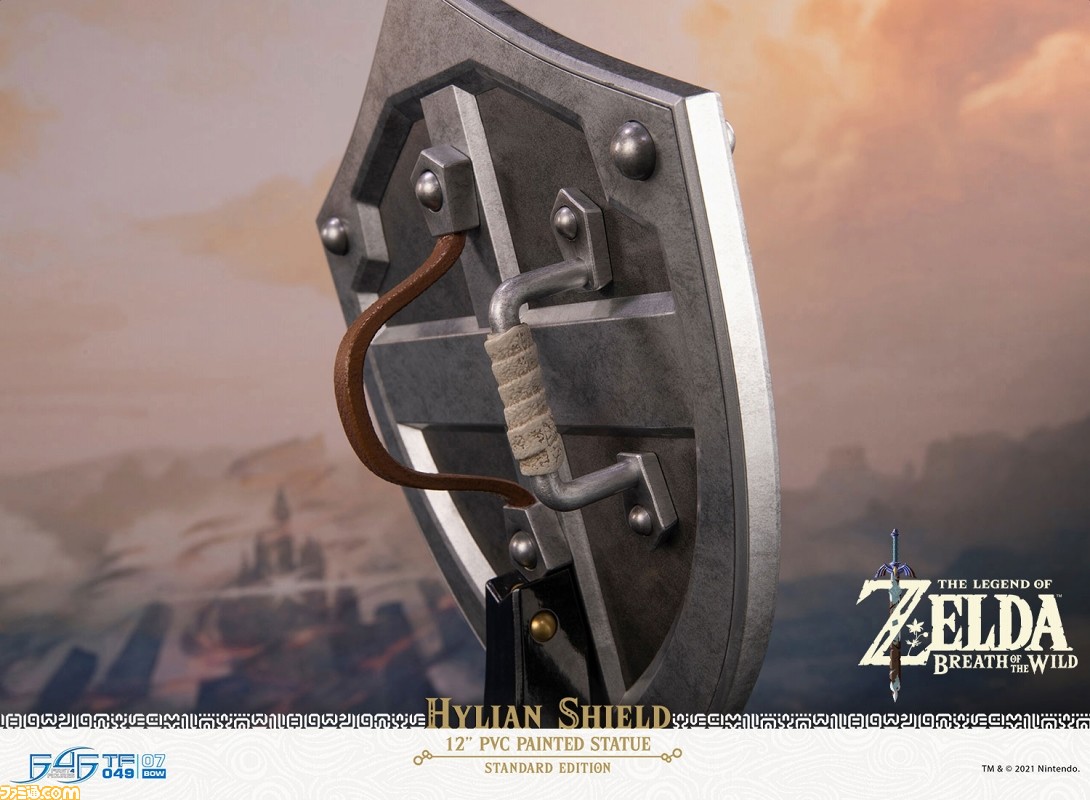 ゼルダの伝説botw に登場する ハイリアの盾 を再現したスタンドモデルが発売 内蔵マグネットによりワンタッチでディスプレイ可能 ゲーム エンタメ最新情報のファミ通 Com