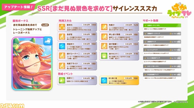 『ウマ娘』“出張版 ぱかライブTV Vol.12”発表まとめ。タマモクロスが育成ウマ娘でついに登場! メインストーリー第5章追加や新曲開放などの情報も