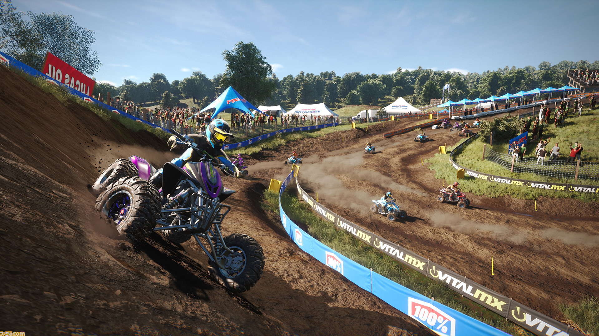 Mx Vs Atv Legends 日本語版が発売決定 モトクロスバイク Atv Utvを使ったオフロードレースが楽しめるオープンワールドレースゲーム ゲーム エンタメ最新情報のファミ通 Com