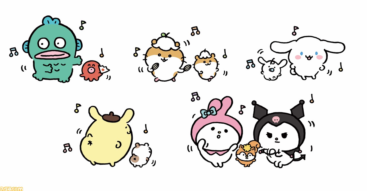 ちいかわ サンリオ シナモン ポチャッコ Uupdumdjnl おもちゃ Muzickail Edu Ba