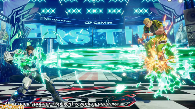 『KOF15』マキシマのキャラクタートレーラーを公開! マキシマ、K´、ウィップが“K´チーム”を結成
