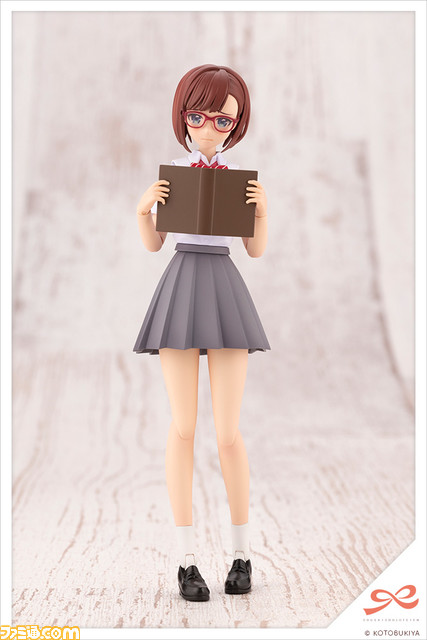 【創彩少女庭園】小鳥遊暦が夏服姿となって立体化。真っ白なシャツとミニスカートで涼しげな雰囲気を演出!