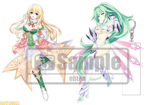 『超次元ゲイム ネプテューヌ Sisters vs Sisters』ファミ通DXパック付属のつなこさん描き下ろしイラスト(ラフ)を公開!選べるキャラ別グッズセットも予約受付中