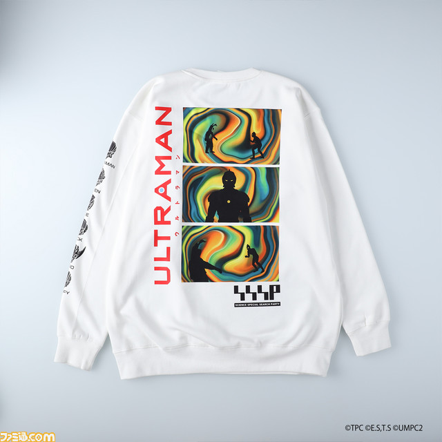 『ULTRAMAN』のスウェットやパーカーが“ライトオン オンラインショップ”にて予約開始。ULTRAMANをモチーフとしたプリントが映えるデザインに