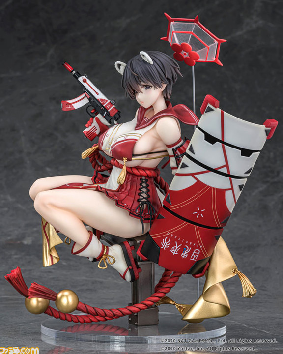 ブルーアーカイブ ツバキ 1/7 完成品フィギュア　ブランケット付き