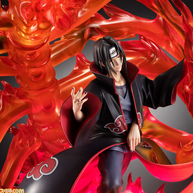 アニメ『NARUTO-ナルト-』放送20周年を記念した“うちはイタチ”のフィギュアが登場。須佐能乎を発動する姿やチャクラの輝きを再現した豪華な出来栄え