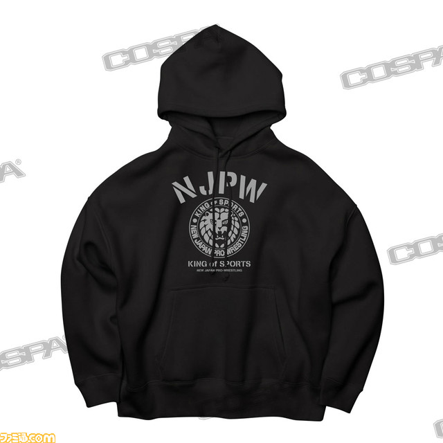 “新日本プロレスリング”先行販売グッズ予約受付開始！ “ライオンマーク”をデザインしたビッグシルエットのロングスリーブTシャツやパーカーなど試合観戦にお薦めなアパレルがラインアップ