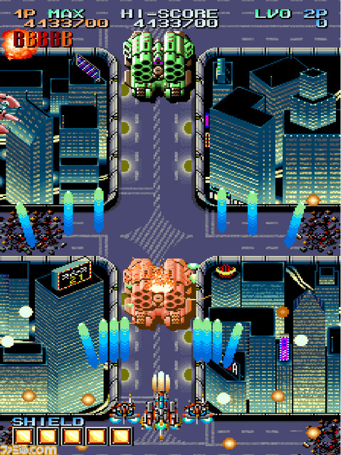 『アーケードアーカイブス ガンネイル』1月13日配信。当時のブラウン管テレビの雰囲気などアーケードゲームの名作を忠実に再現