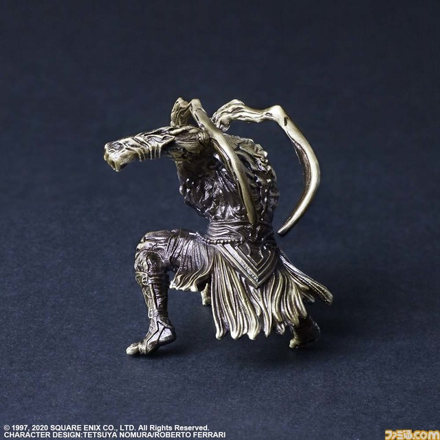 『FF7 リメイク』“ブラススタチューイフリート”が真鍮で立体化、重厚感ある仕上がりに。“スクウェア・エニックス e-STORE”にて予約受付中