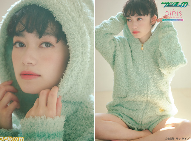 『機動戦士ガンダム00』コラボの女性向けアイテムが明日(1/15)発売。ビッグサイズパジャマやランジェリーなどが多数登場