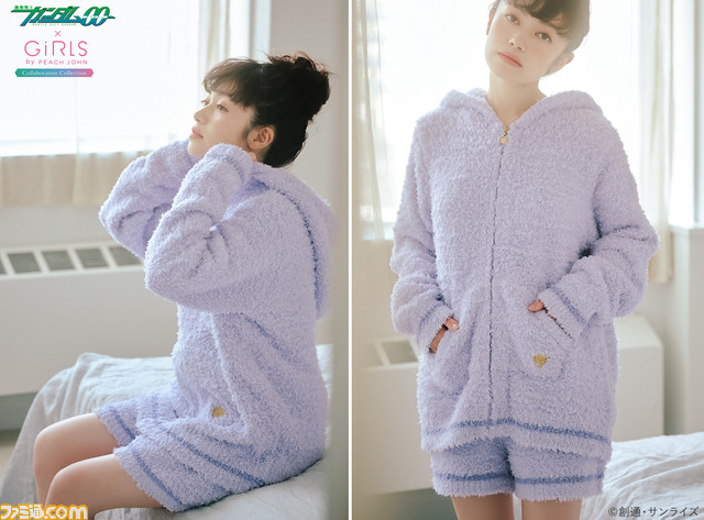 『機動戦士ガンダム00』コラボの女性向けアイテムが明日(1/15)発売。ビッグサイズパジャマやランジェリーなどが多数登場