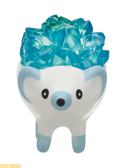 かわいく鉱石を背負ったきれいなハリネズミ 鉱石ねずみ がカプセルトイで発売 キラキラ輝く鉱石部分が幻想的 ゲーム エンタメ最新情報のファミ通 Com