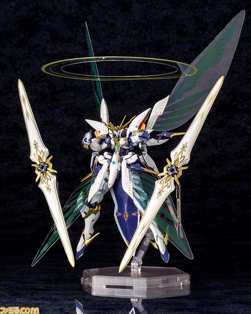 『ゼノブレイド2』のセイレーンのプラモデルが再販! ダイナミックな羽とリングが神々しさを演出