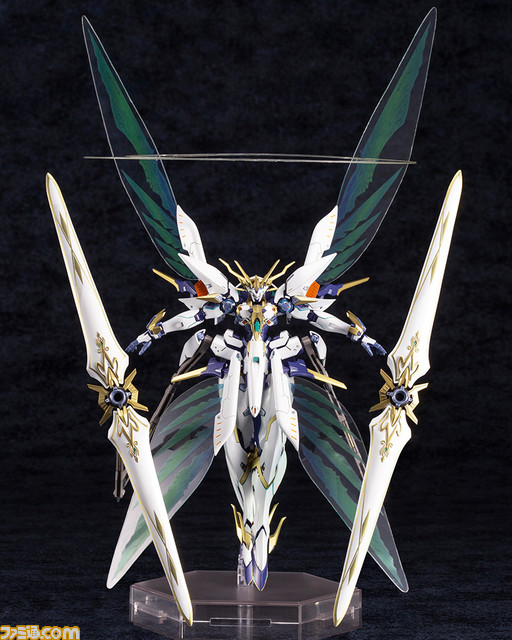 『ゼノブレイド2』のセイレーンのプラモデルが再販! ダイナミックな羽とリングが神々しさを演出