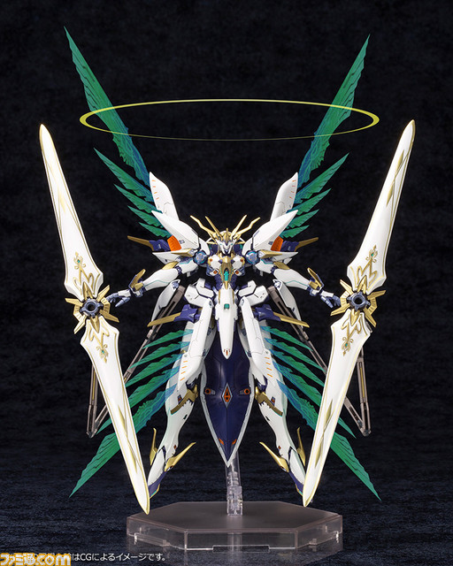 『ゼノブレイド2』のセイレーンのプラモデルが再販! ダイナミックな羽とリングが神々しさを演出