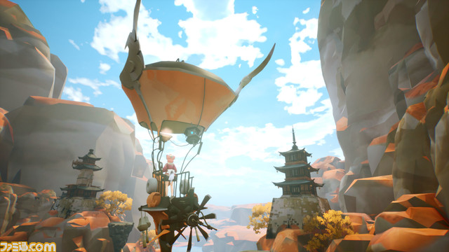 東洋の街を探索する3Dアドベンチャー『黄昏ニ眠ル街』4月28日発売決定。故障してしまった飛行船を修理すべく世界に隠された"大地の源"を探し出そう