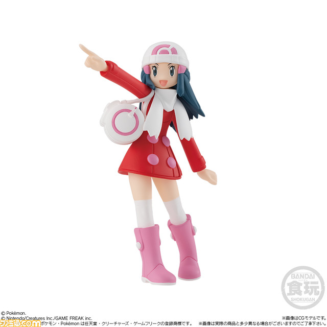 『ポケモン』シンオウ地方に登場するポケモン・トレーナーの1/20スケールフィギュア第二弾が6月に発売。8月にはアルセウスも登場
