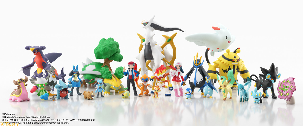 ポケモン シンオウ地方の1 スケールフィギュア第2弾が6月に発売 コウキ ヒカリは プラチナ 衣装バージョン ゲーム エンタメ最新情報のファミ通 Com