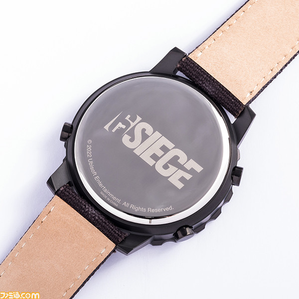 『R6S』攻撃側と防衛側をそれぞれイメージしたコラボアイテムが登場。腕時計やバッグなど全6種がラインアップ