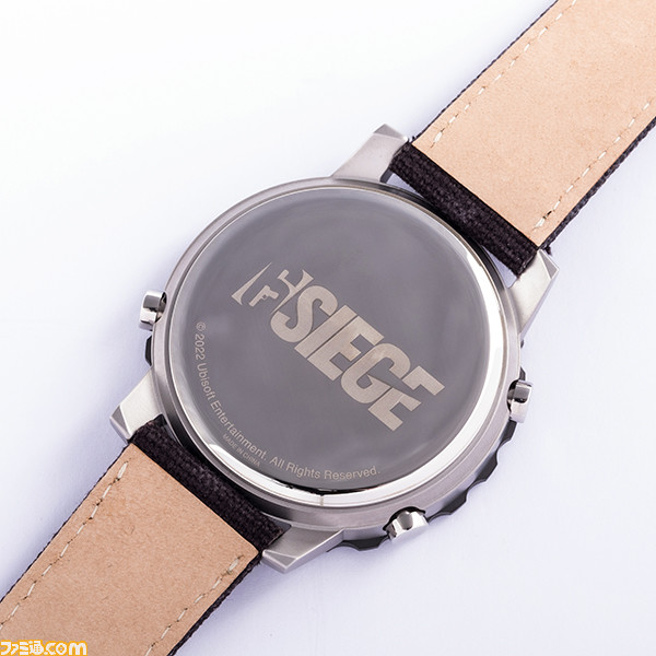 『R6S』攻撃側と防衛側をそれぞれイメージしたコラボアイテムが登場。腕時計やバッグなど全6種がラインアップ