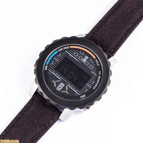 『R6S』攻撃側と防衛側をそれぞれイメージしたコラボアイテムが登場。腕時計やバッグなど全6種がラインアップ