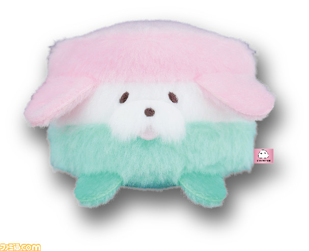 “モチパン フワフワぬいぐるみ2”がカプセルトイで発売。優しい表情とふわふわした肌触りに癒される