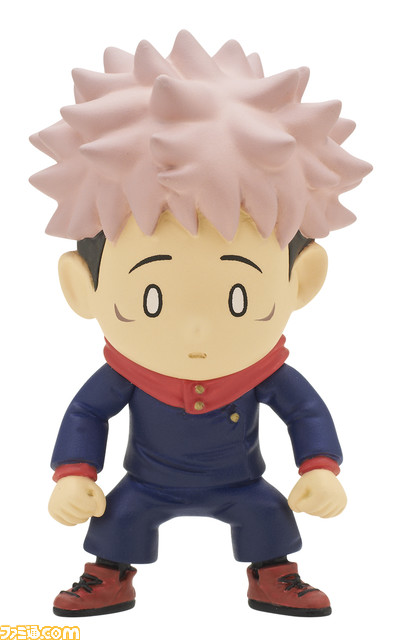 『呪術廻戦』虎杖悠仁と東堂葵の名シーンを再現できるデフォルメフィギュアが1月下旬よりカプセルトイにて発売