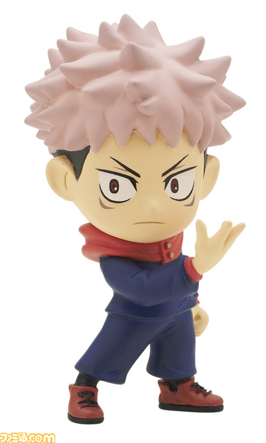 『呪術廻戦』虎杖悠仁と東堂葵の名シーンを再現できるデフォルメフィギュアが1月下旬よりカプセルトイにて発売