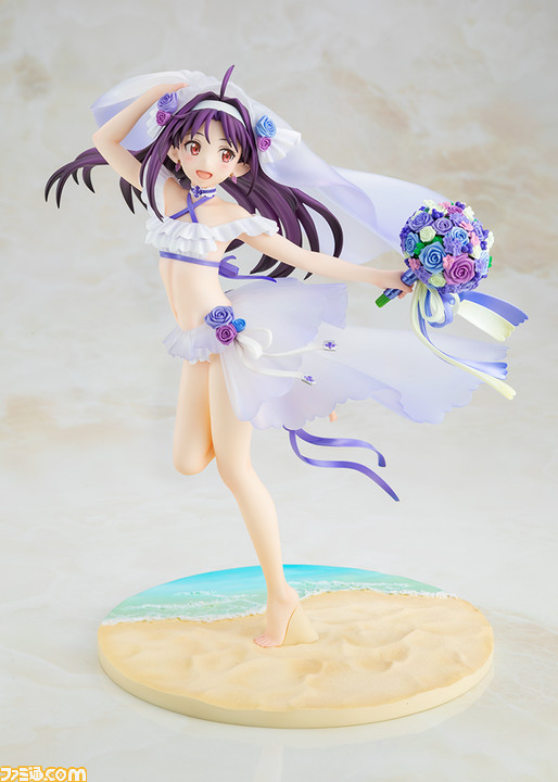 Sao ユウキ 真夏のキラメキ 花嫁ver フィギュアが本日より予約スタート 幸せそうな表情を浮かべ 浜辺を軽やかに駆けるユウキが立体化 ゲーム エンタメ最新情報のファミ通 Com