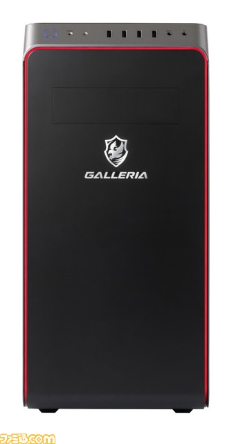 SHAKA×GALLERIAのコラボモデルゲーミングPC5機種が登場。前面だけでなく、PC内部のケースファンと水冷CPUクーラーもレッドカラーにライティング