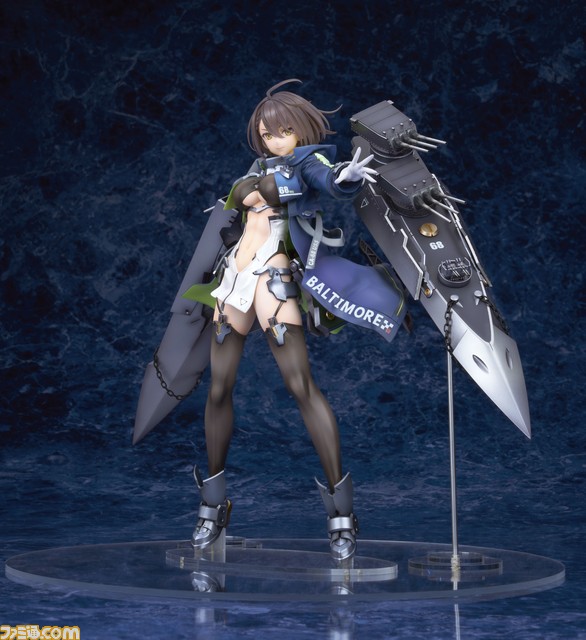 アズールレーン』重巡洋艦“ボルチモア”フィギュアが発売決定。風