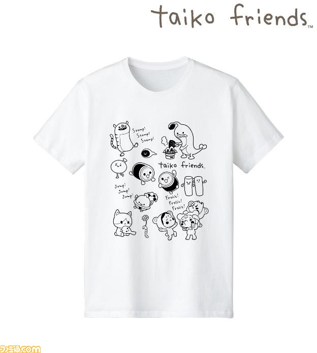 太鼓の達人 たいこフレンズ をキュートにデザインしたtシャツ パーカー トートバッグなどが予約受付中 ゲーム エンタメ最新情報のファミ通 Com