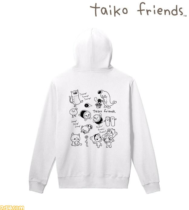 太鼓の達人 たいこフレンズ をキュートにデザインしたtシャツ パーカー トートバッグなどが予約受付中 ゲーム エンタメ最新情報のファミ通 Com