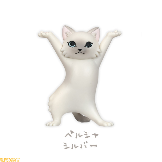 お洒落でエレガントな猫型ペンおき“ネコのペンおき5”が2月12日よりカプセルトイで発売。プリッとした腰付きが愛らしさをそそる