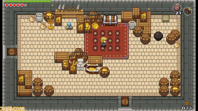 ゼルダ風ドット絵アクションRPG『オーシャンズハート』Switch版発売。行方不明の父親を探すために少女ティリアと美しい群島を探索しよう