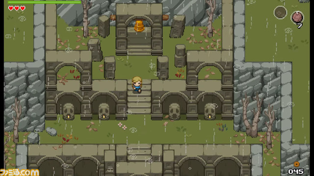 ゼルダ風ドット絵アクションRPG『オーシャンズハート』Switch版発売。行方不明の父親を探すために少女ティリアと美しい群島を探索しよう