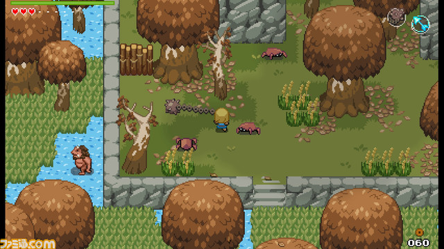 ゼルダ風ドット絵アクションRPG『オーシャンズハート』Switch版発売。行方不明の父親を探すために少女ティリアと美しい群島を探索しよう