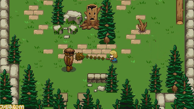 ゼルダ風ドット絵アクションRPG『オーシャンズハート』Switch版発売。行方不明の父親を探すために少女ティリアと美しい群島を探索しよう